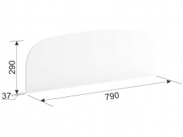 Ограничитель для кровати МебельСон Универсальный бортик