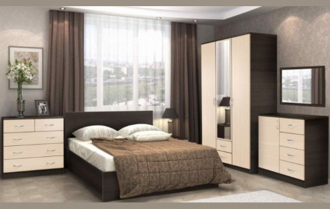 Модульная спальня Кэт-7 (композиция 5)