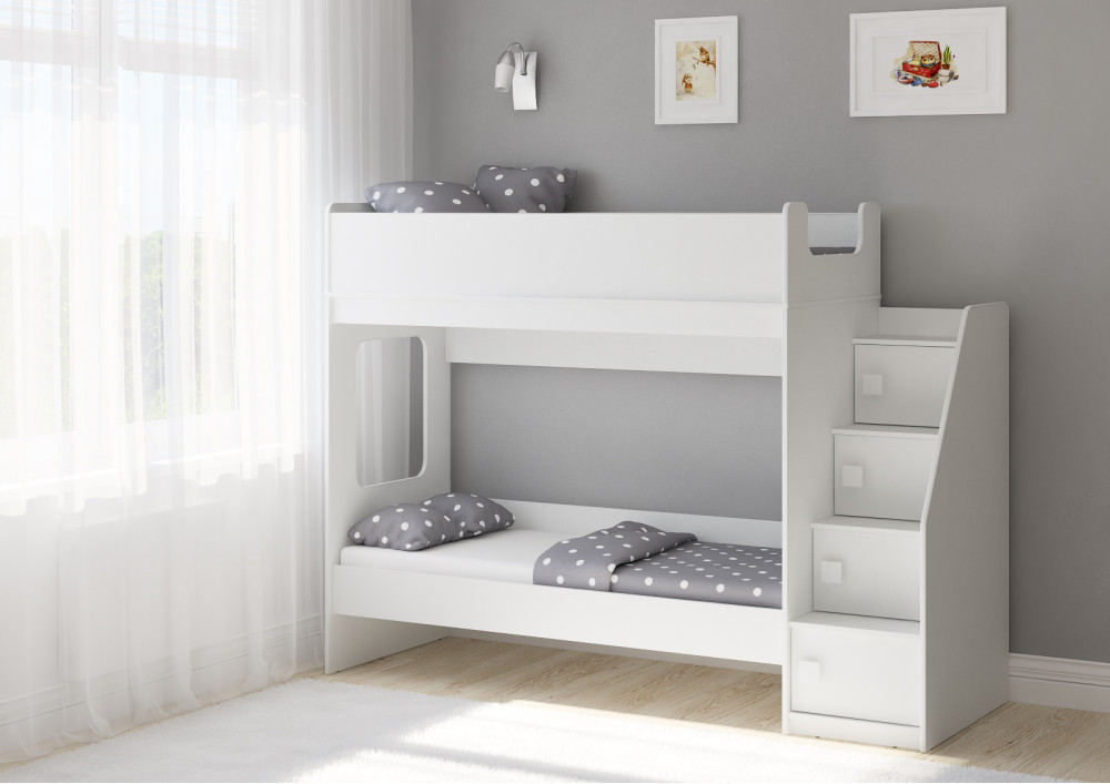 Двухъярусная кровать Легенда D602.3