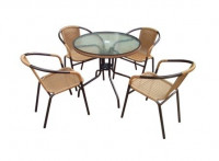 Комплект плетеной мебели  TLH-037/087-80