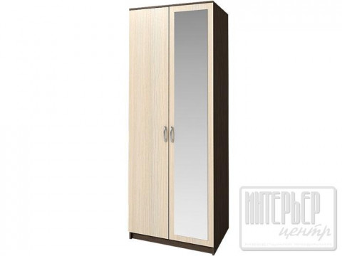 ШК-20 Шкаф 2х-створ комбинир Ронда 80 см