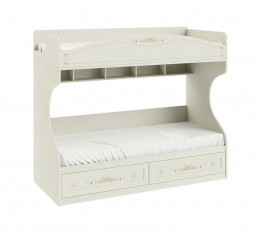 Двухъярусная кровать   Лючия ТД-235.11.01 Кровать 2х ярусная с лестницей
