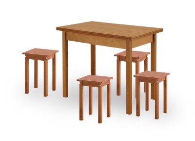 Обеденная группа для столовой и гостиной Хатико + 4 Каппа