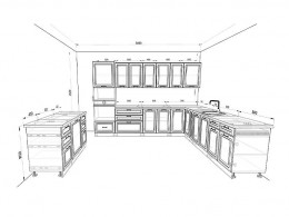 Кухня Ницца Роял 3,4 метра