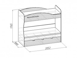 Двухъярусная кровать  6