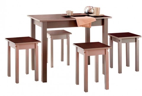 Обеденная группа для столовой и гостиной Топаз + 4 Каппа