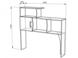 Комплект детской мебели К1Манхэттен.1569