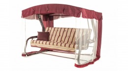 ﻿ Садовые качели Саванна 4х-местные