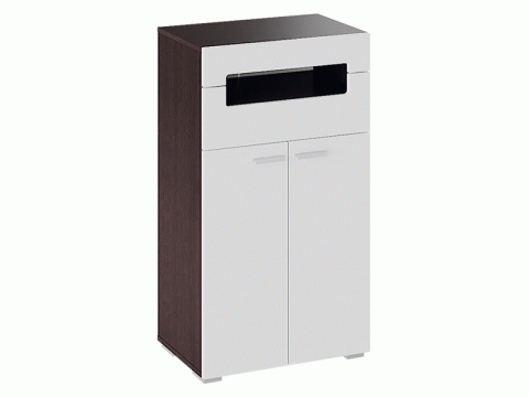 Обувница Фьюжн Тумба комбинированная