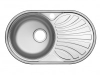 Мойка врезная Фаворит FAD760.470 --T6K 2L