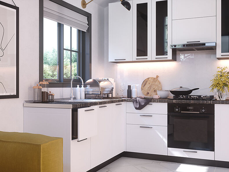 Кухня Глетчер 2,3 метра