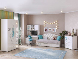 Детская кровать МебельСон Гламур