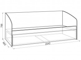 Комплект детской мебели МебельСон Форсаж