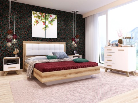 Спальный гарнитур Вега Скандинавия 2