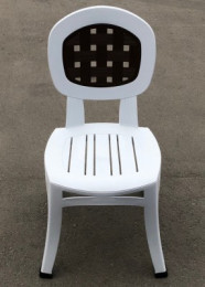 Набор пластиковой мебели "Элласт", стол овальный +4 стула Элегант