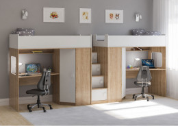 Двухъярусная кровать Легенда BB604-604