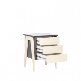 Тумбочка Leset "Сканди" 3 ящ.