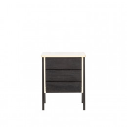 Тумбочка Leset "Сканди" 3 ящ.