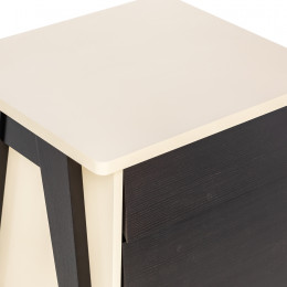 Тумбочка Leset "Сканди" 3 ящ.