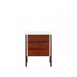 Тумбочка Leset "Сканди" 3 ящ.