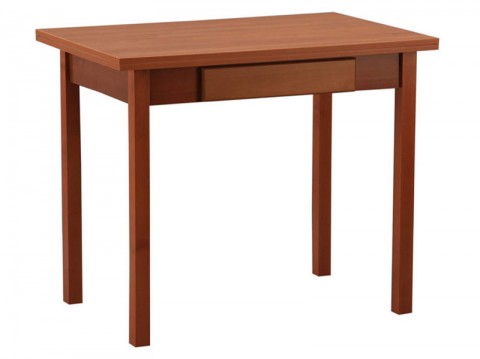 Кухонный стол   Стол обеденный раскладной прямая ножка с ящиком