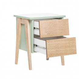 Тумбочка Leset "Сканди" 2 ящ.