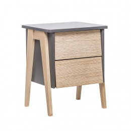 Тумбочка Leset "Сканди" 2 ящ.
