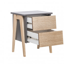 Тумбочка Leset "Сканди" 2 ящ.