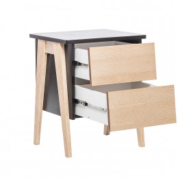Тумбочка Leset "Сканди" 2 ящ.