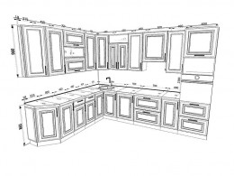 Кухня Адель 3,2 метра
