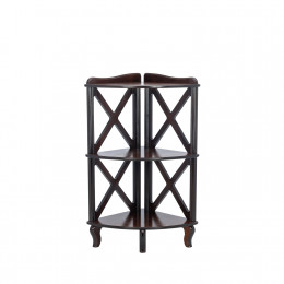 Этажерка-стеллаж Leset "Джульетта-2" угловая