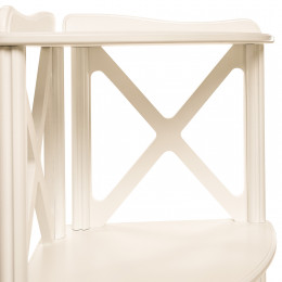 Этажерка-стеллаж Leset "Джульетта-2" угловая