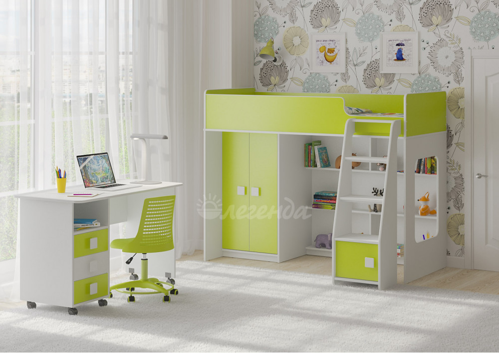 Кровать чердак Легенда  42.1.6