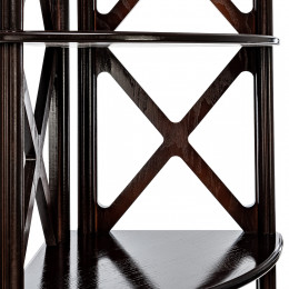 Этажерка-стеллаж Leset "Джульетта-4" угловая