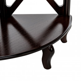 Этажерка-стеллаж Leset "Джульетта-4" угловая