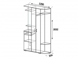 Прихожая Эра Виза