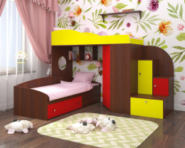 Кровать чердак Кадет 2