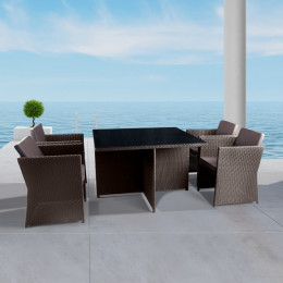 Комплект плетеной мебели Т300А/Y300А-W53