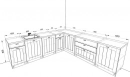 Кухня Мишель 2,7 метра