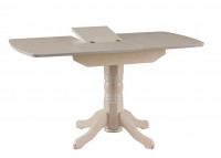 Кухонный стол обеденный раздвижной овальная крышка массив