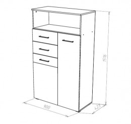 Комод  Верди 