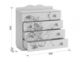 Комплект детской мебели МебельСон Фэнтези
