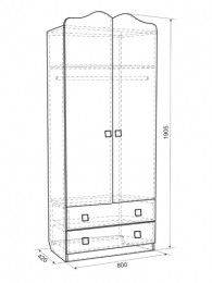 Комплект детской мебели МебельСон Фэнтези