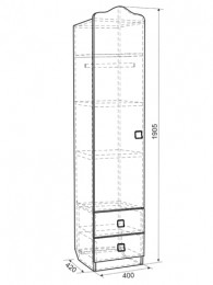 Комплект детской мебели МебельСон Фэнтези