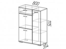 Обувница Эра Ника ТВ800