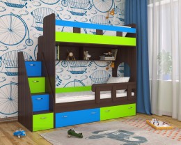 бодего/голубой лайм