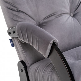 Кресло-качалка Модель 68 (Leset Футура) Венге текстура, ткань V 32