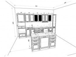 Кухня Ницца Роял 2,9 метра