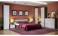 Модульная спальня Нэнси МДФ, композиция 1