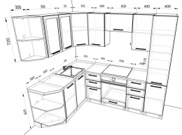 Кухня Валерия-М 2,4 метра